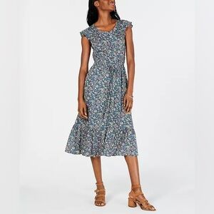 Lucky Brand Felicia Peasant Dress